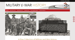 Desktop Screenshot of militaryandwar.com